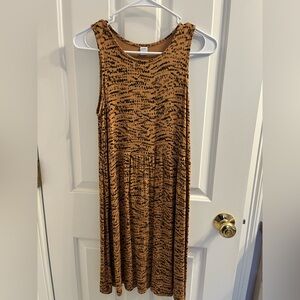 Old Navy Animal Print Tank Dress